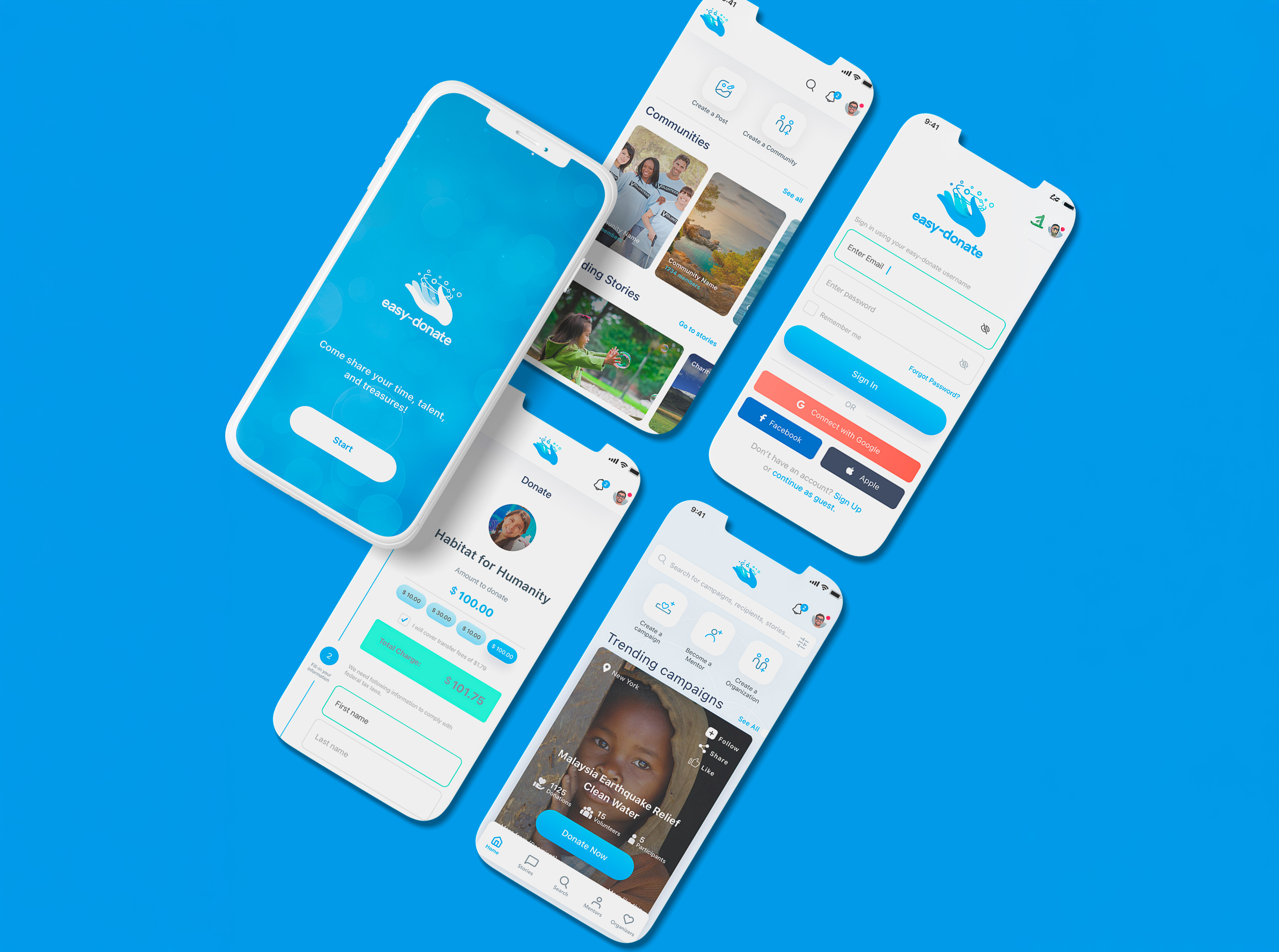 Aplicaciones del sistema UI de Easy Donate